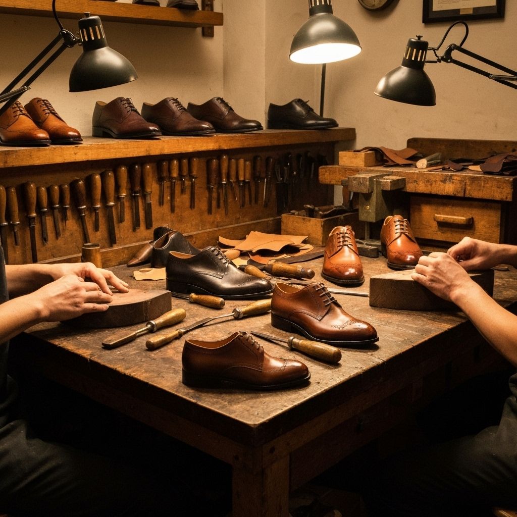 Taller de zapatería y talabartería artesanal